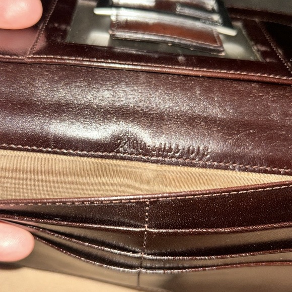 FENDI Zucca Canvas/Leather Bi-fold Long Wallet - Picture 9 of 12